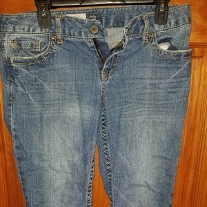 Aeropostale Jeans Hailey Skinny Flare 9/10 short